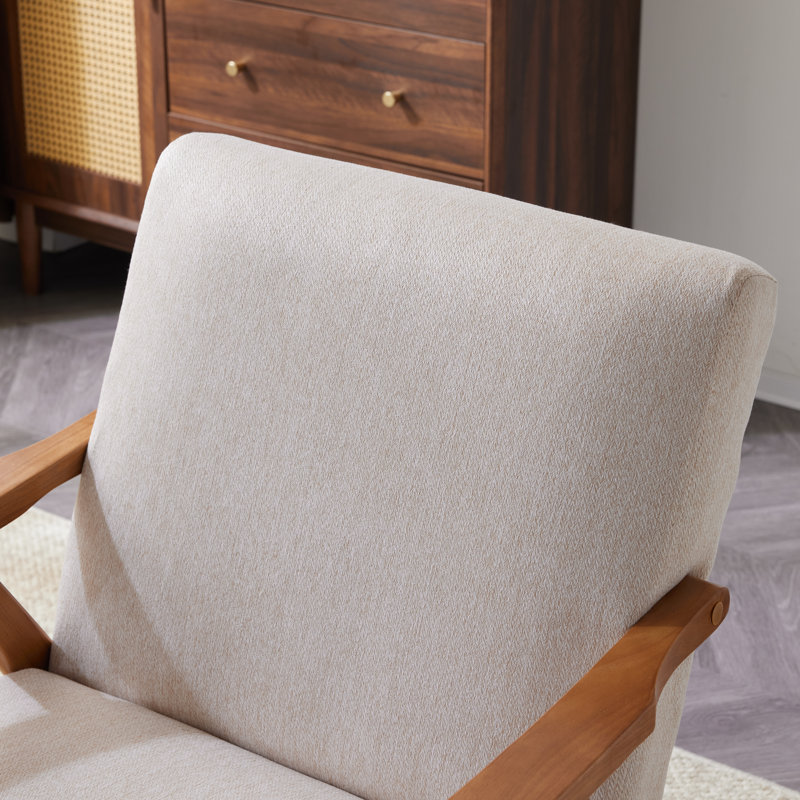 Fauteuil Khymani de 21,7 po de largeur, Gray Linen