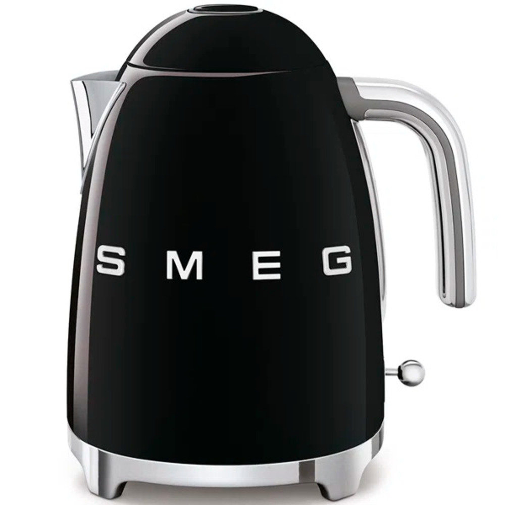 SMEG 50's Retro Style 7-Cup Electric Kettle, Black