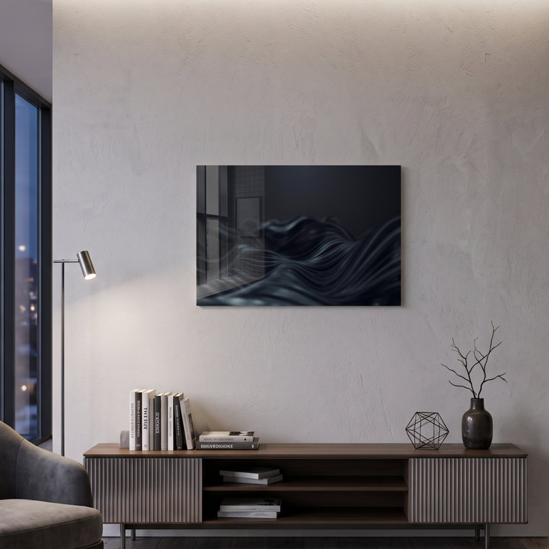 Peinture en verre trempé Obsidian Flow Kinetic