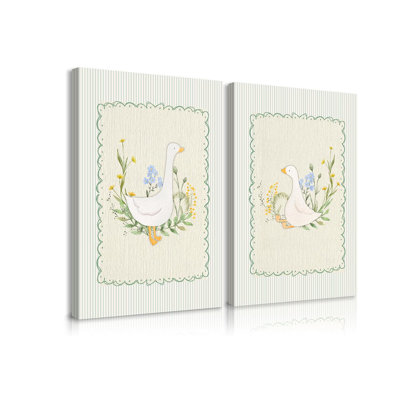 2 Piece Wrapped Canvas Print