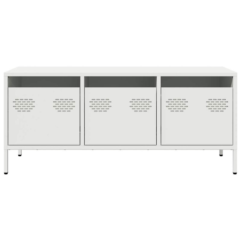 Ayele TV Stand, White, 101.5cm