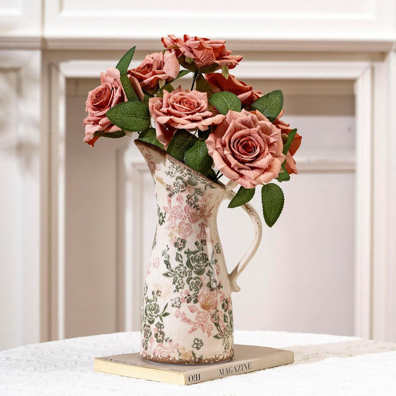 Vintage Ceramic Water Jar Vase