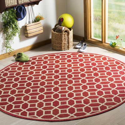 Didmarton 100 Performance Geometric Indoor/Outdoor Area Rug