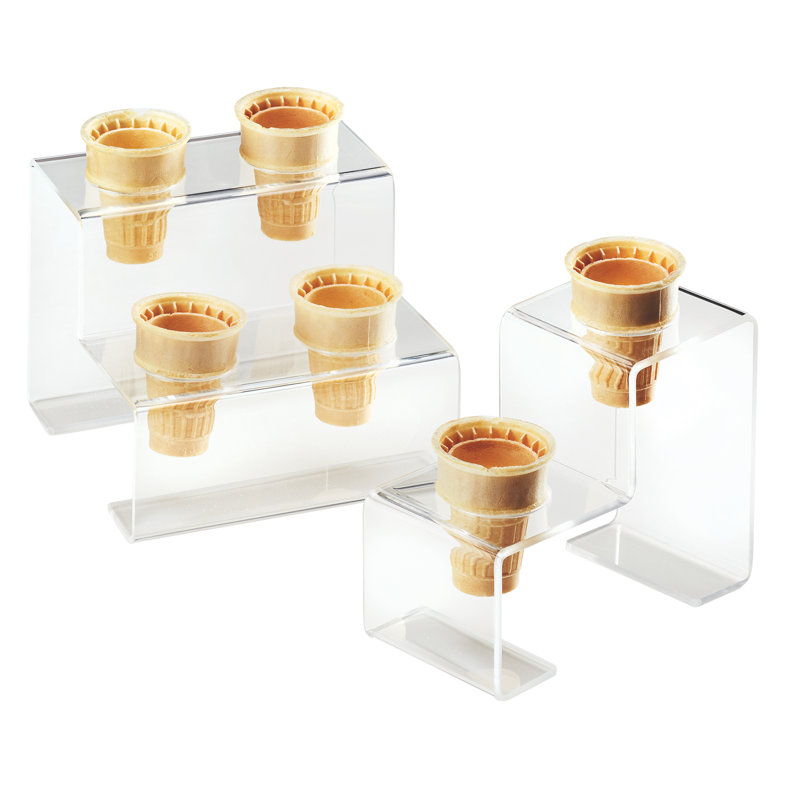 Acrylic Cone Holder 2 Holes