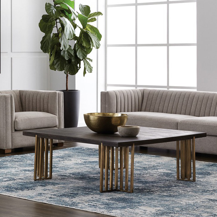Alysa Coffee Table - Brown