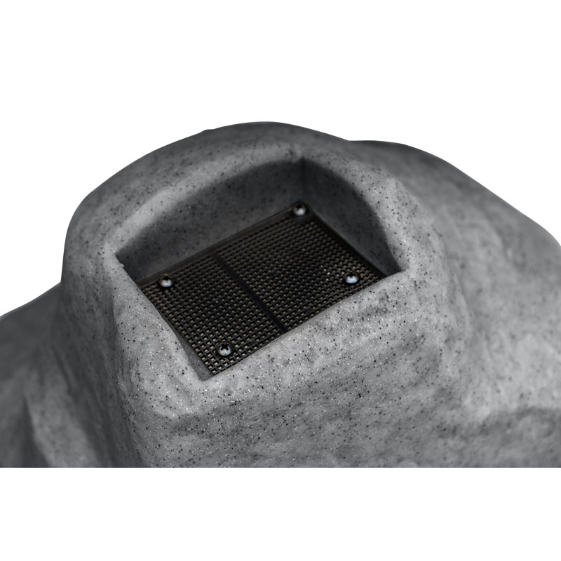 Rain Wizard Baril de pluie en plastique, Granite noir