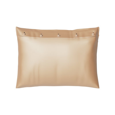 Silk Charmeuse French Knot Sham
