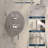 Calder Dual Function Complete Shower System with Rough in-Valve-98287147