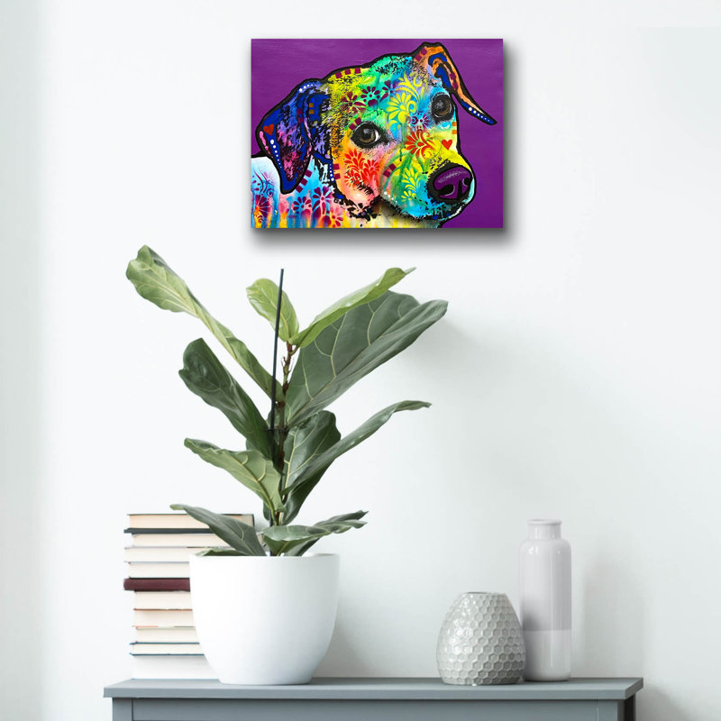 «Peanut» par Dean Russo, H 12 po x l 16 po x P 0,13 po