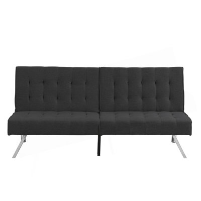 WOOD FRAME, STAINLESS LEG, FUTON, SOFA BED by Ebern Designs