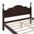 Queen Size Upholstered Platform Bed, Black