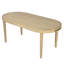 Table de salle à manger ovale d'extérieur-133423490