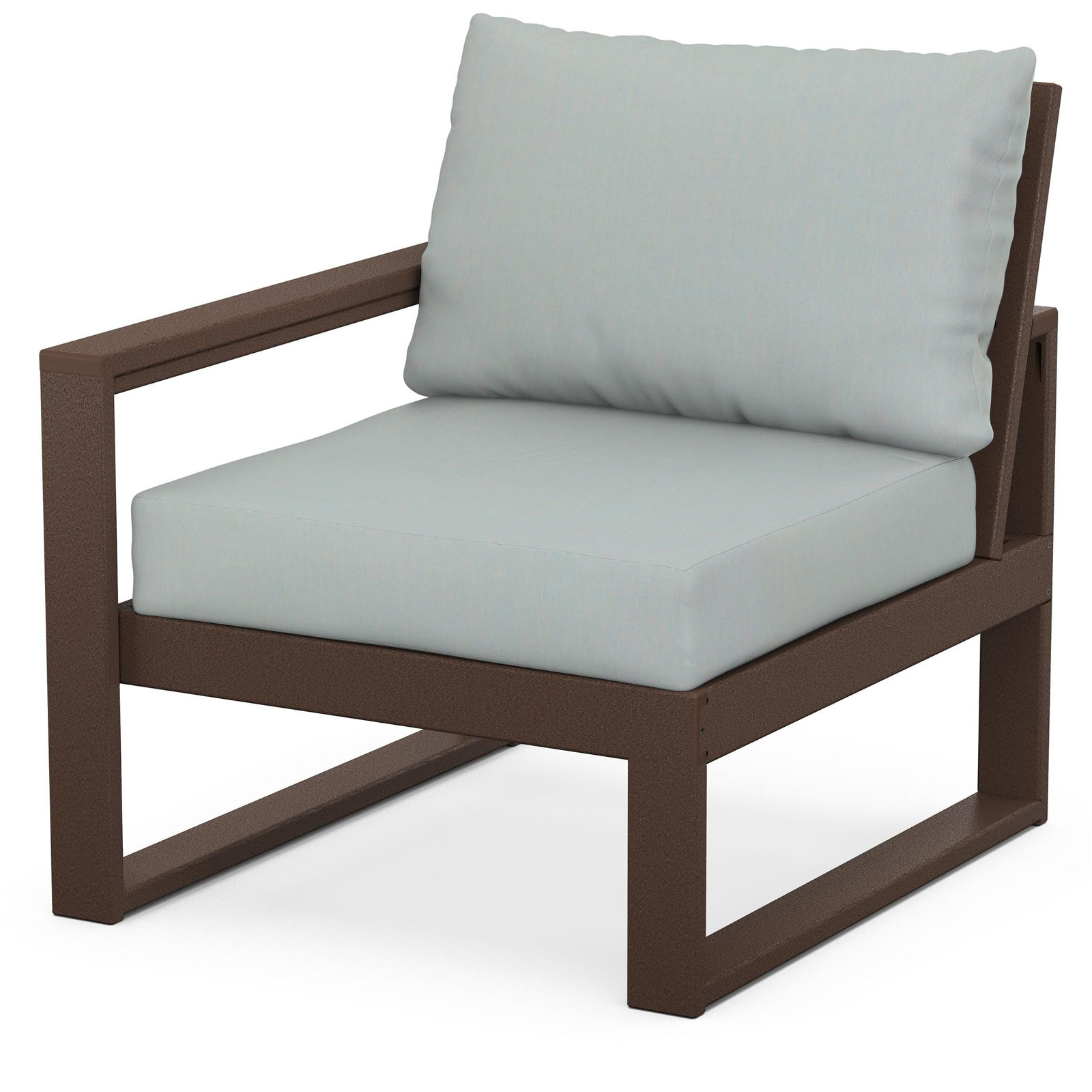 POLYWOOD Outdoor Lounge Chair, Sand, Spa