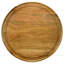 Table basse ronde en bois de manguier