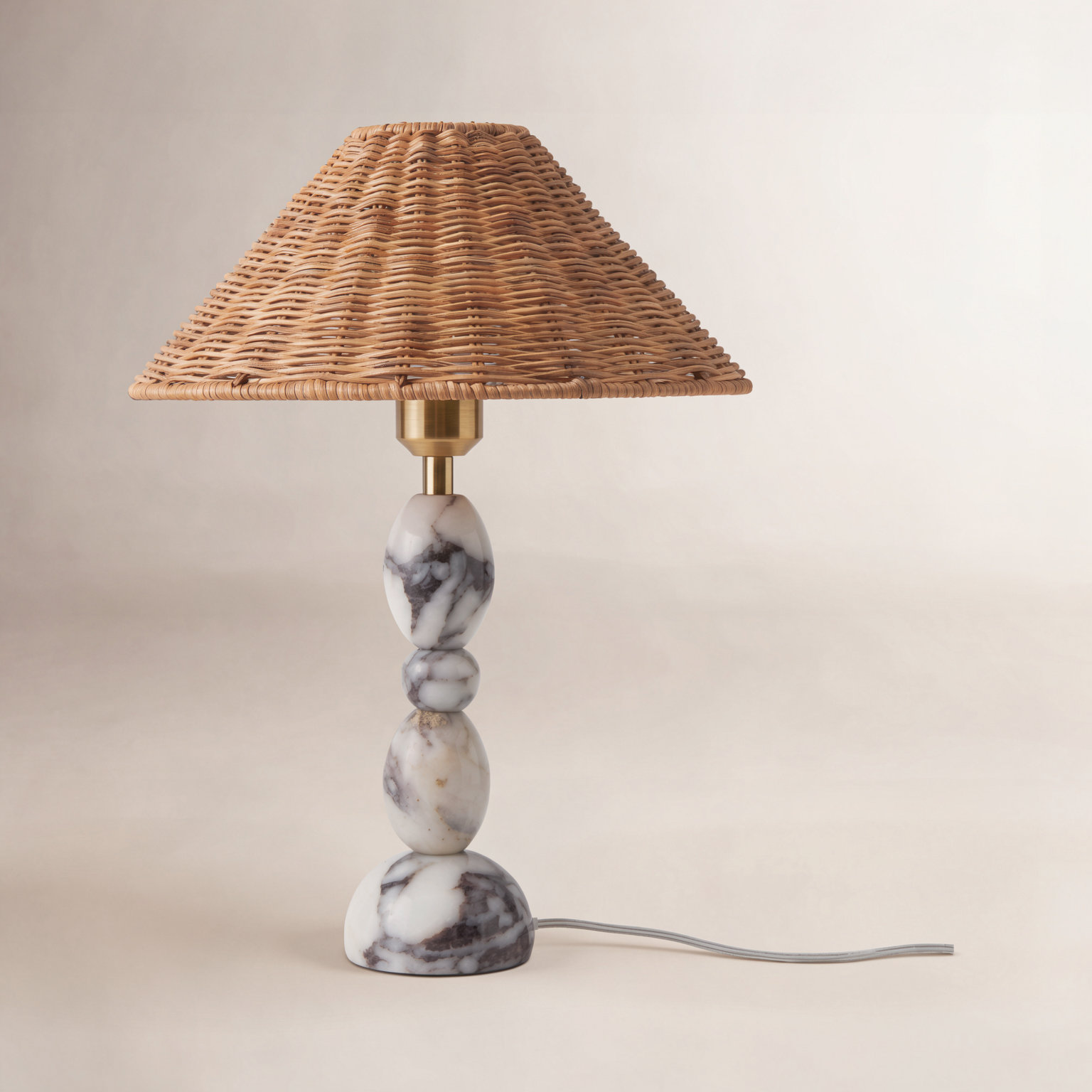 Genuine Marble Table Lamp