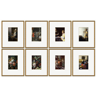 Vemeer Paintings Print