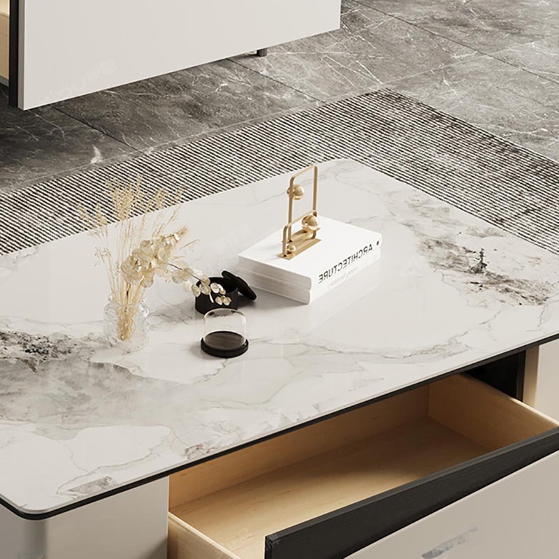 Very simple rock plate coffee table