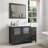 Ravenna 48" Freestanding Single Sink Bathroom Vanity with Engineered Marble Top and Matching Mirror-27042759