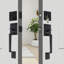 Ensemble de porte à double serrure de porte avant avec levier réversible-111234151