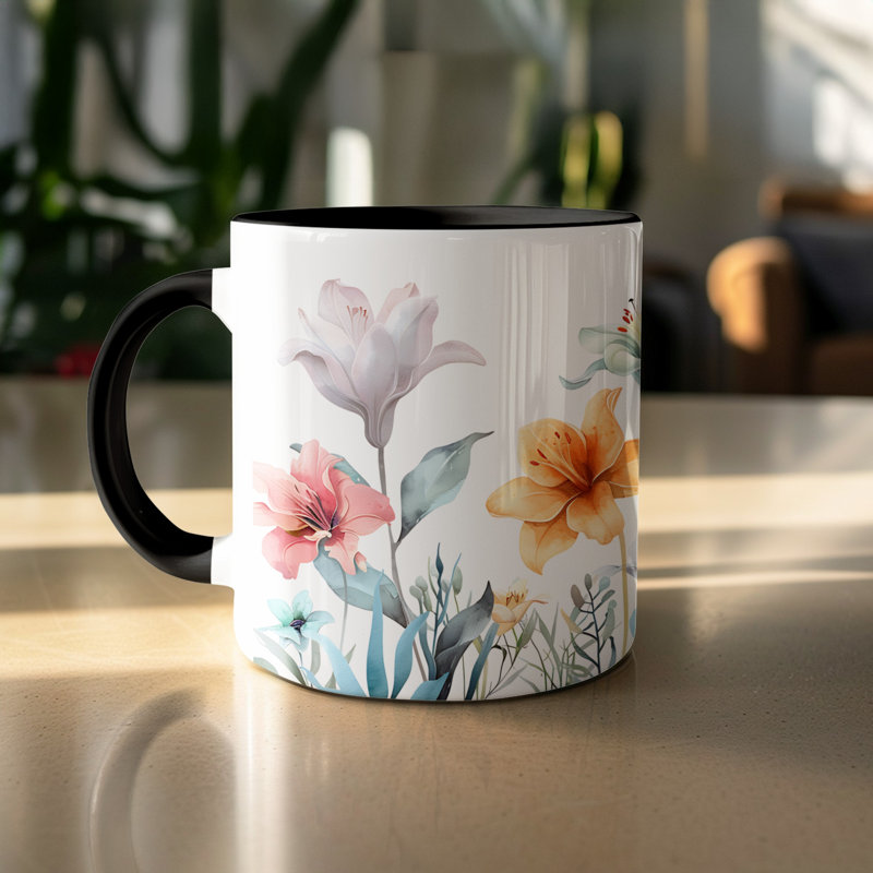 Ceramic Coffee Mug, Black