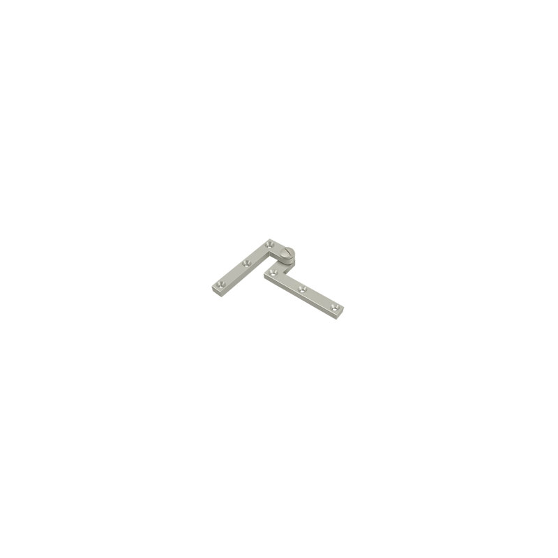 Butt Bearing Hinge, Brushed Nickel