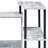 L-Shaped Writing Desk With Tiered Storage And Durable Mixed-Material Construction