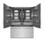 ZLINE 60 in. Built-In Refrigerator in White Matte with Graphite Gray Interior-1195965840