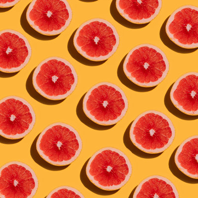 Charlay Grapefruit Pattern par - Photographie de toile tendue
