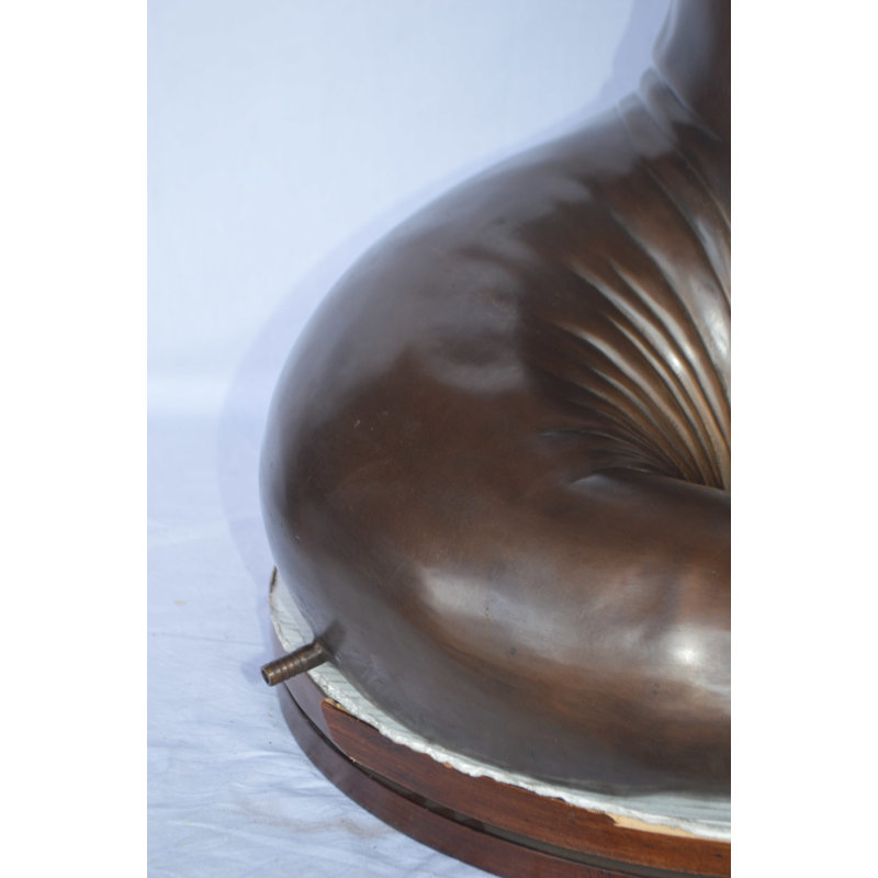 Emerita Seal Fountain made of bronze statue - Size: 35"L x 24"W x 27"H., Bronze