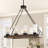 Allmeria 8 - Light Dimmable Square / Rectangle Chandelier