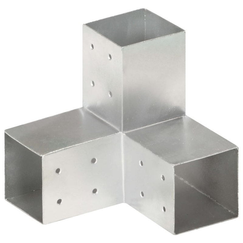 Melanarka Dakota Fields Metal Panel Connector for Posts, 7.28cm H x 7.09cm W x 7.09cm D
