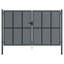 Ebern Designs Garden Gate Anthracite -198244372