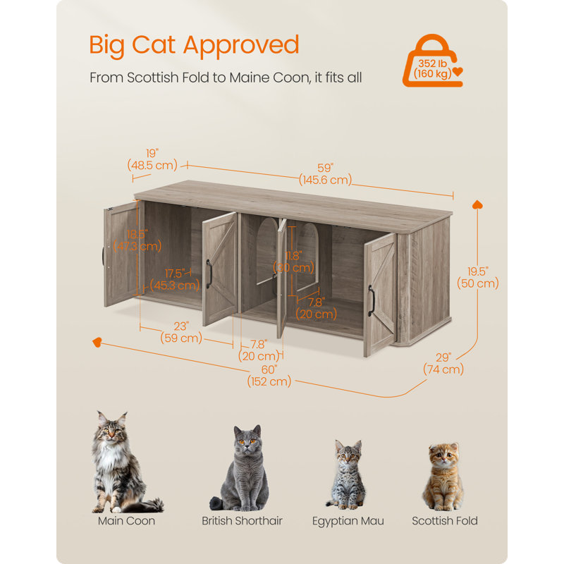 Meuble télé pour chat, Heather Griege