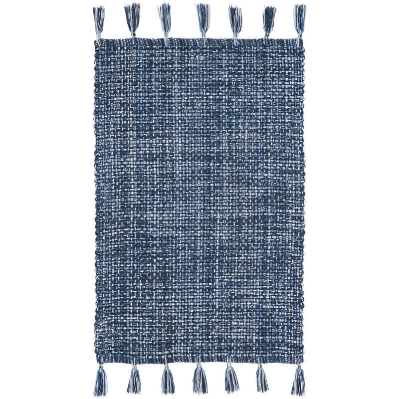 Abisaid Flatweave Cotton Rug, Square 6'