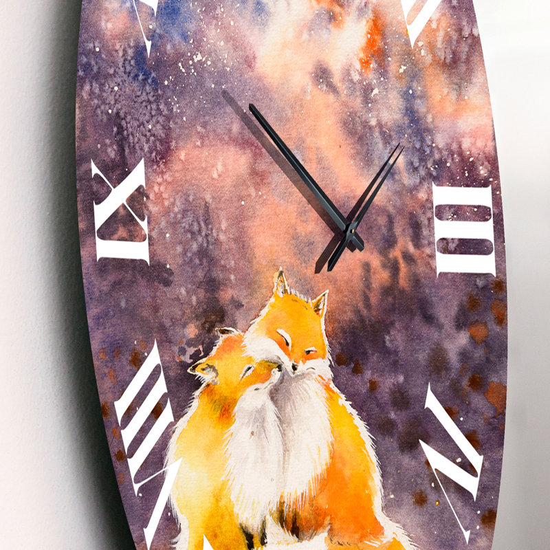 Horloge murale pour enfants, Moyen