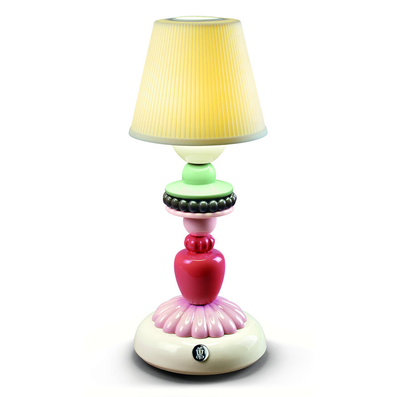 Lampe de table 12 po tournesol firefly, Ivoire