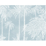 Floral Grass Cloth Wallpaper Roll