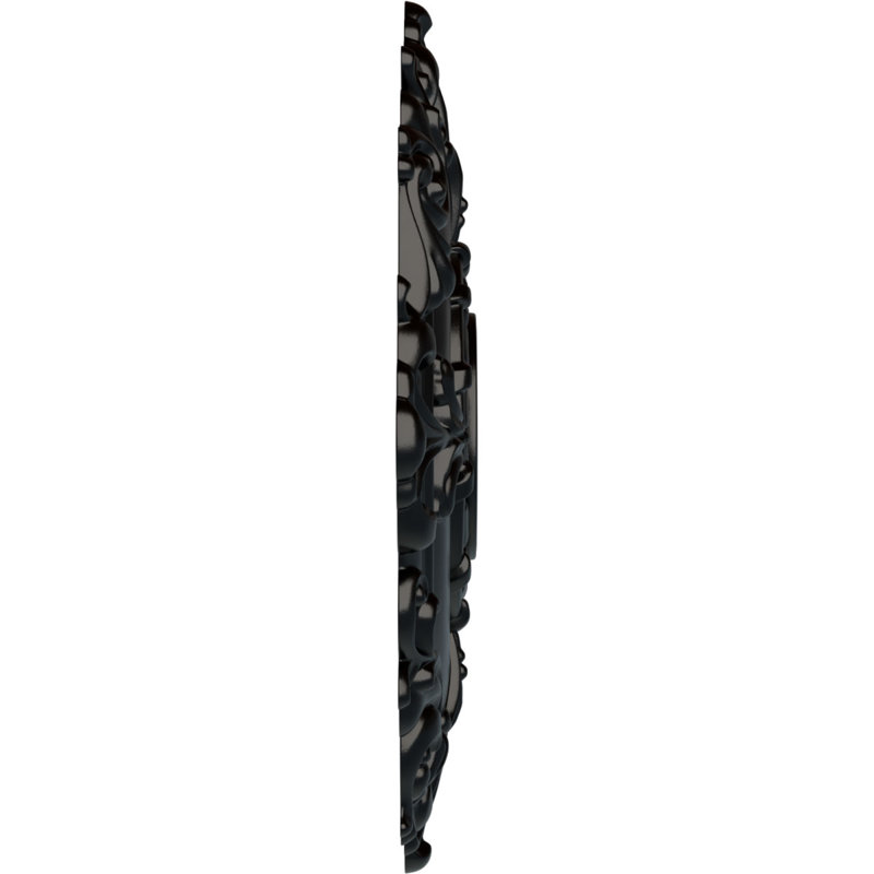 Endurathane Sellek Ceiling Medallion, 18 1/2"OD x 7/8"ID x 1 1/2"P (Fits Canopies up to 1 1/8")Hand-Painted Spartan Stone Finish