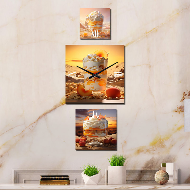 Saifaan Metal Wall Clock