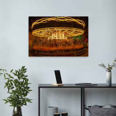 Art mural abstrait contemporain Merry-Go-Round