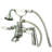 Stonington 3 Handle Deck Clawfoot Tub Faucet-19139473-19139470