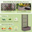 150cm H x 76cm W Plastic Lattice Panel Trellis