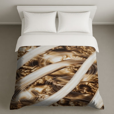Housse de couette abstraite Swirls Bedding