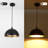3 - Light 11.81'' Dome Pendant for Kitchen Island Modern Pendant Lighting Fixtures ( Set of 3)-1294185594