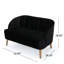Ensemble de salon en velours 3 pièces Chunni-32249806