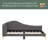 Kyilaa Upholstered Linen Daybed-2043068003-2043068002