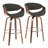 Archaimbaud Swivel Upholstered Counter Stool-23039385-23039387