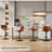 Chaquilla Swivel Upholstered Adjustable Height Counter Stool with Metal Frame-1662118255-1662118248