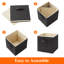 Panier en tissu Ebern Designs