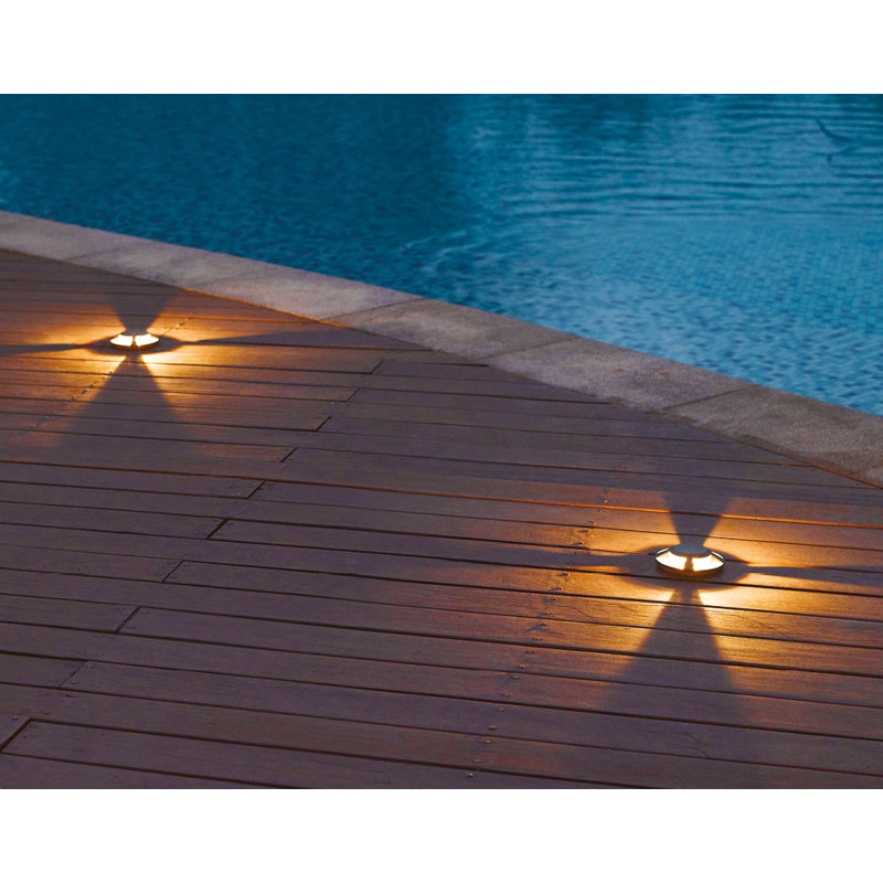 Walkover Graphite Integrated LED Deck Light